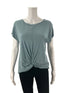Loft Blue Heathered Pre-Owned Ladies Top - Size Small - Margaret’s Fine Consignment
