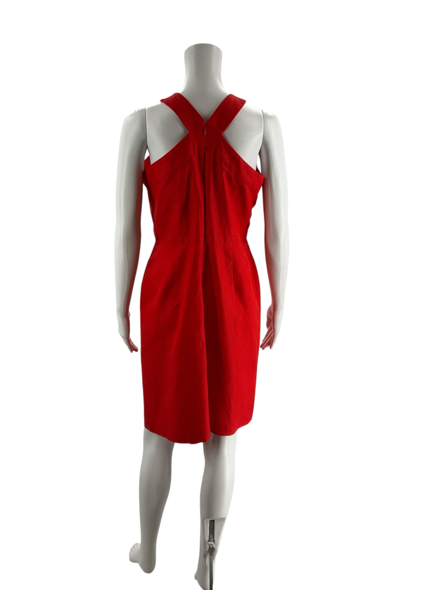 Ann Taylor Red Solid Pre-Owned Ladies Dress - Size 8 Margaret's Fine Consignment Ann Taylor Red Solid Pre-Owned Ladies Dress - Size 8 Margaret's Fine Consignment