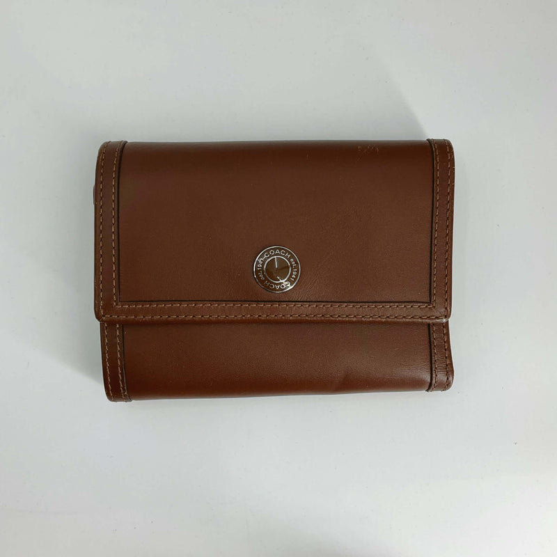 Coach Camel Leather Wallet – One Size, Very Good Pre-Owned - Margaret’s Fine Consignment