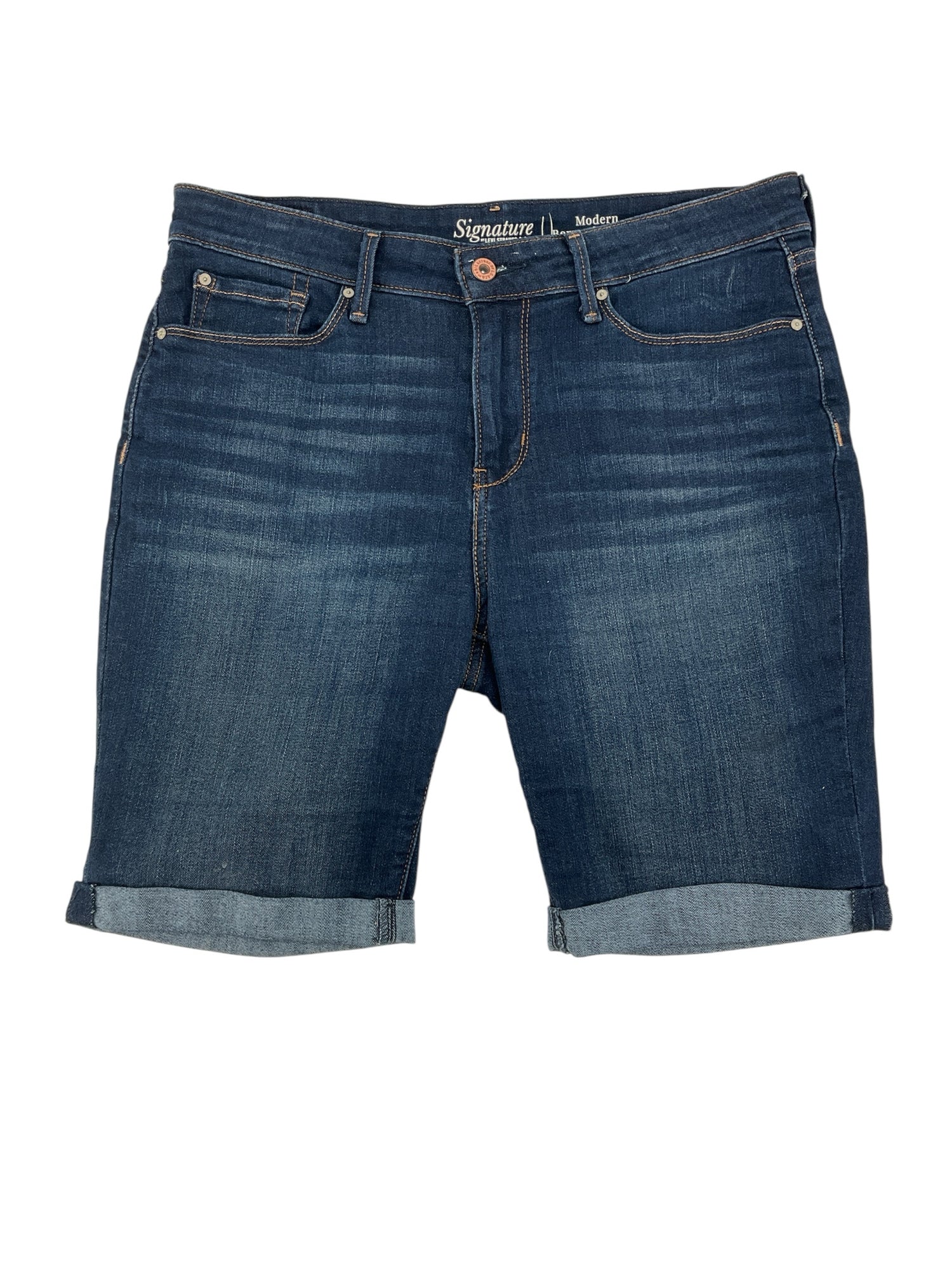 Signature by Levi Strauss &amp; Co. Modern Mom Bermuda Shorts Size 12