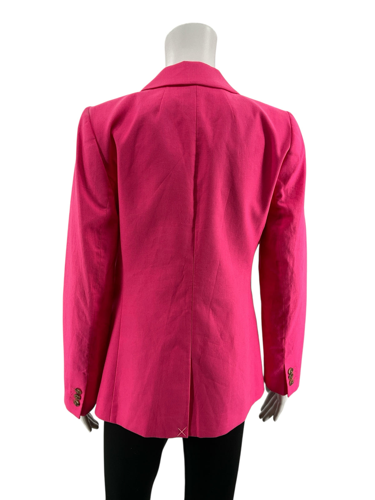 J.Crew Parke Linen-Cotton Blazer Fuchsia Pink NWT Size 4