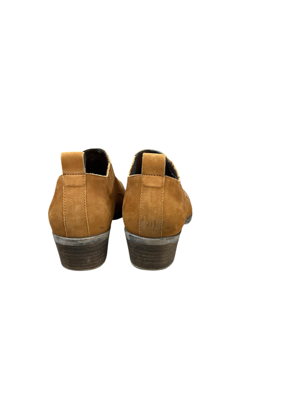 Steve Madden Camel Suede Triple Gore Chelsea Ankle Boots | Size 7.5
