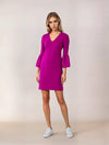 Banana Republic Fuschia Dress Size 4 Tall