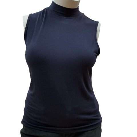 Charter Club Navy Solid Pre-Owned Ladies Top - Size XL - Margaret’s Fine Consignment