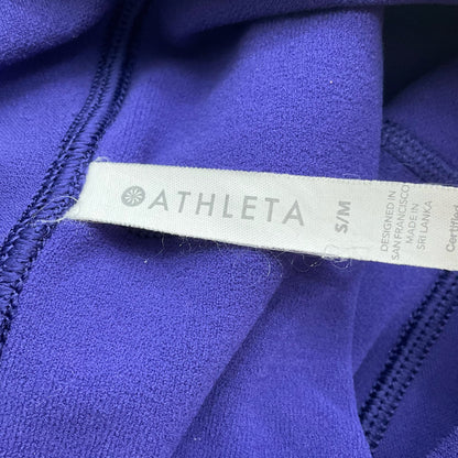 Athleta purple solid pre-owned ladies&
