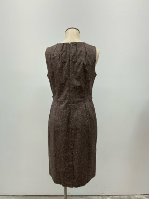 Michael Kors Brown Snake Print Sleeveless Sheath Dress Size 8 - ONLINE ONLY