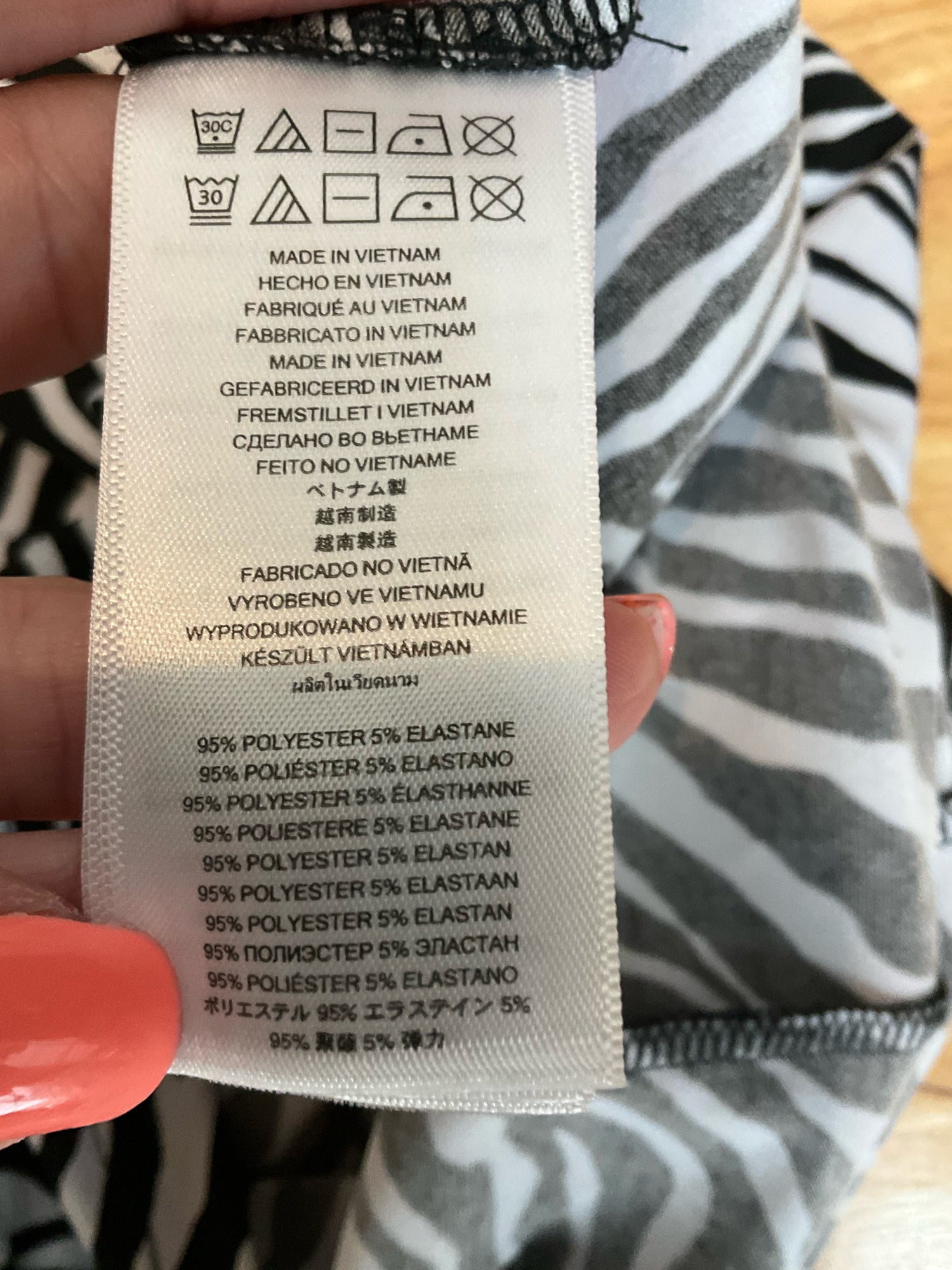 Michael Kors Zebra Print Halter Tank Top Size Small