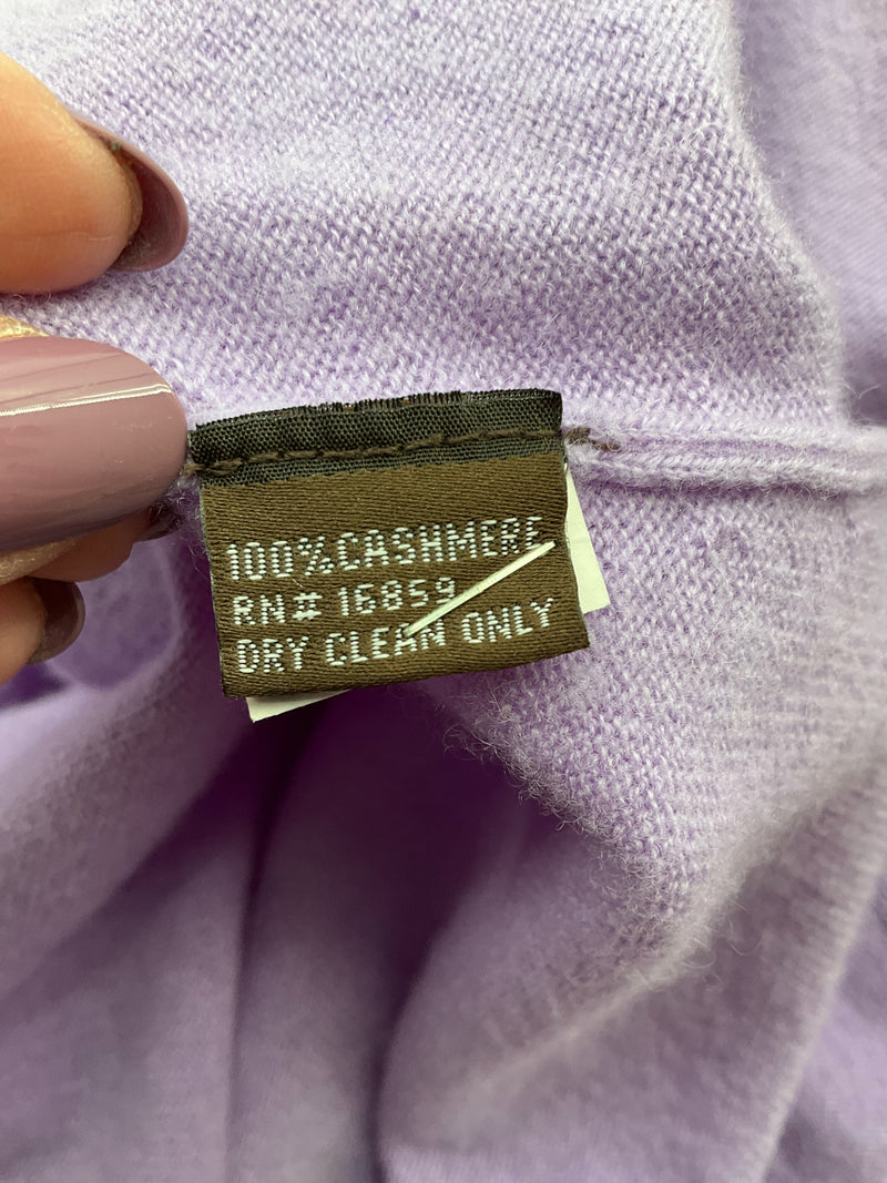 J Mclaughlin Lavender Solid Pre-Owned Ladies Shrug - Size Small