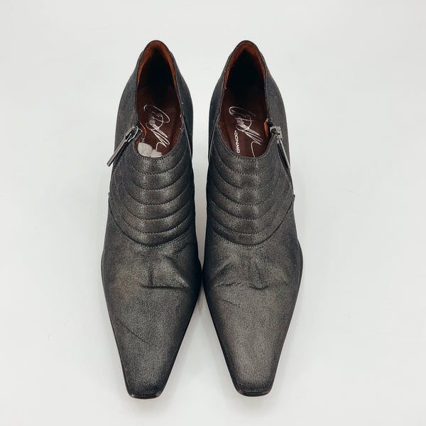 Donald Pliner Gold Shimmer Pre-Owned Ladies Heel - Size 9