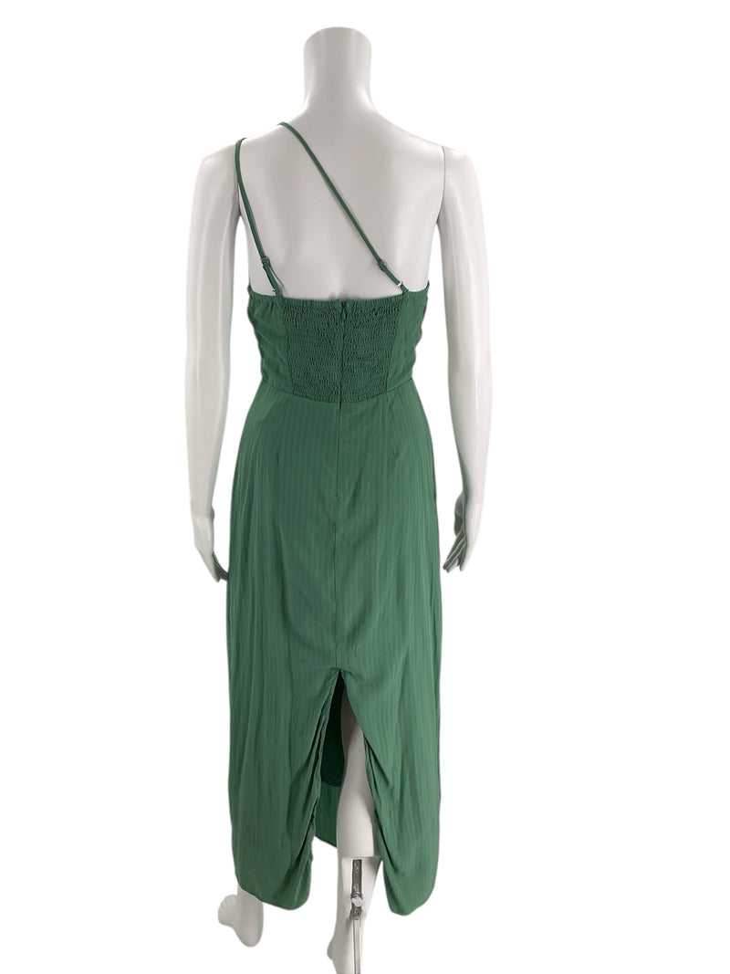 Lost & Wander Green Stripe Pre-Owned Ladies Dress - Size XS - Margaret’s Fine Consignment