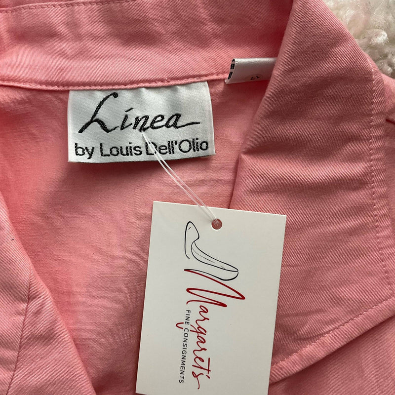 Linea Pink Solid Top - Size 4 - Margaret’s Fine Consignment