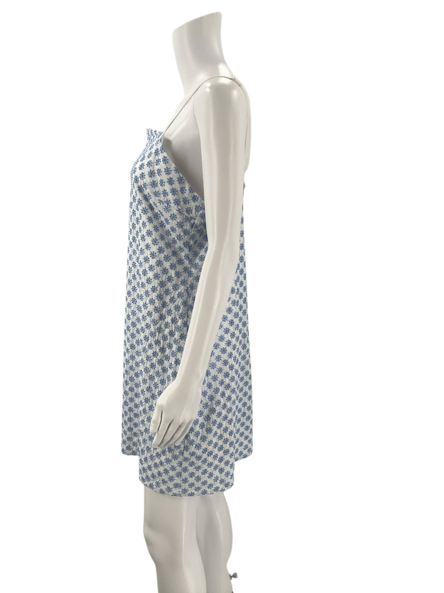 Trixxi Blue/White Flowers Dress - Size XL