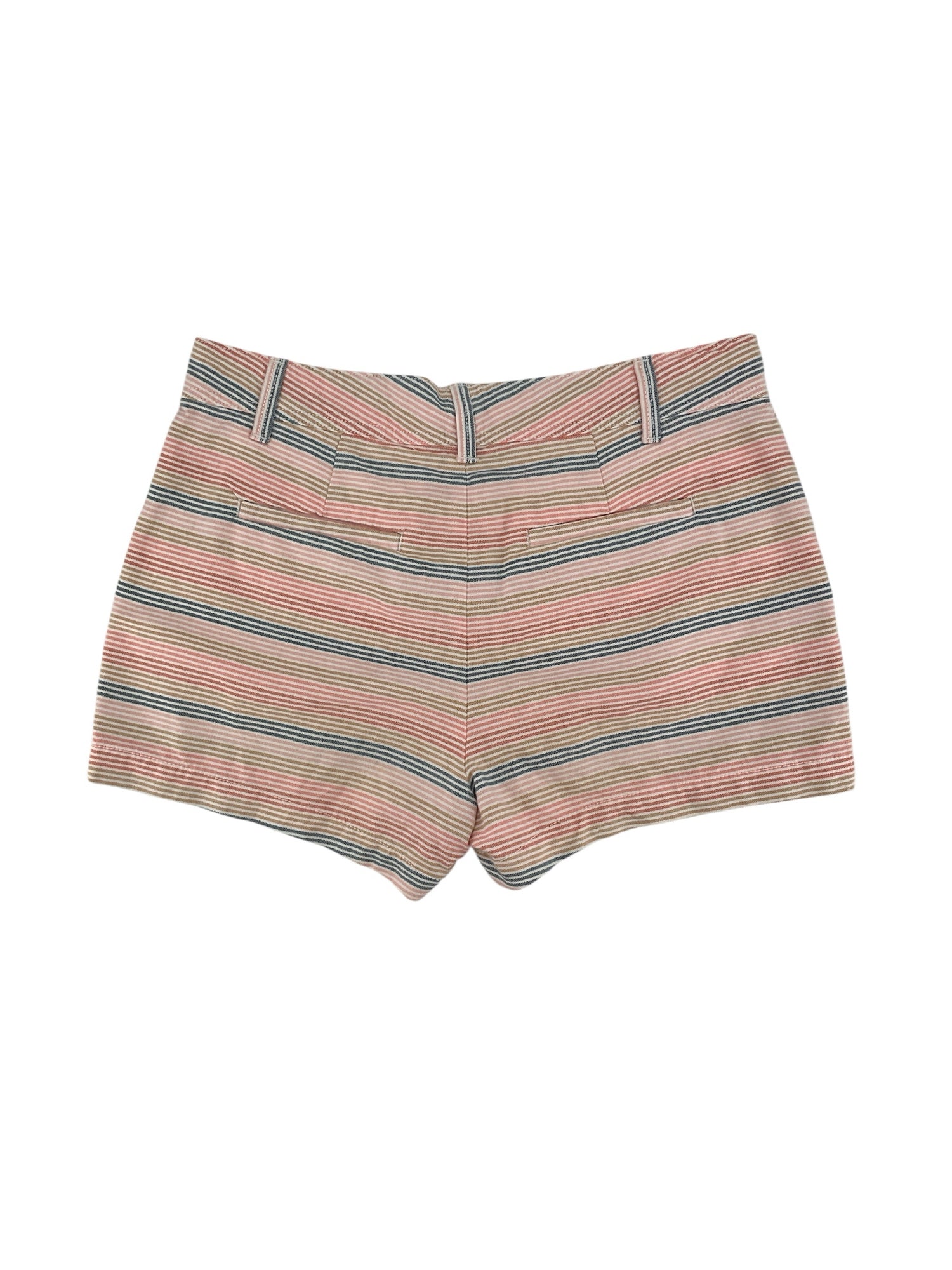 Gap City Short Striped Cotton Shorts Size 8