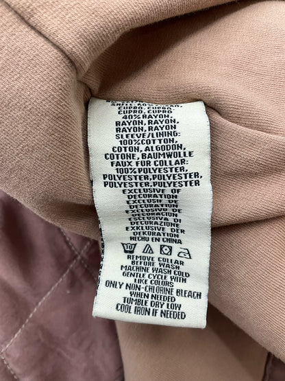 Marrakech Mauve Quilted Pre-Owned Jacket -Size Large - Margaret’s Fine Consignment