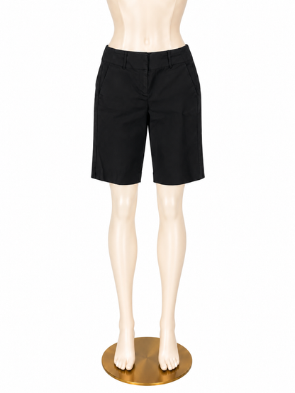 Ann Taylor Classic Black Bermuda Shorts | Size 2 - ONLINE ONLY