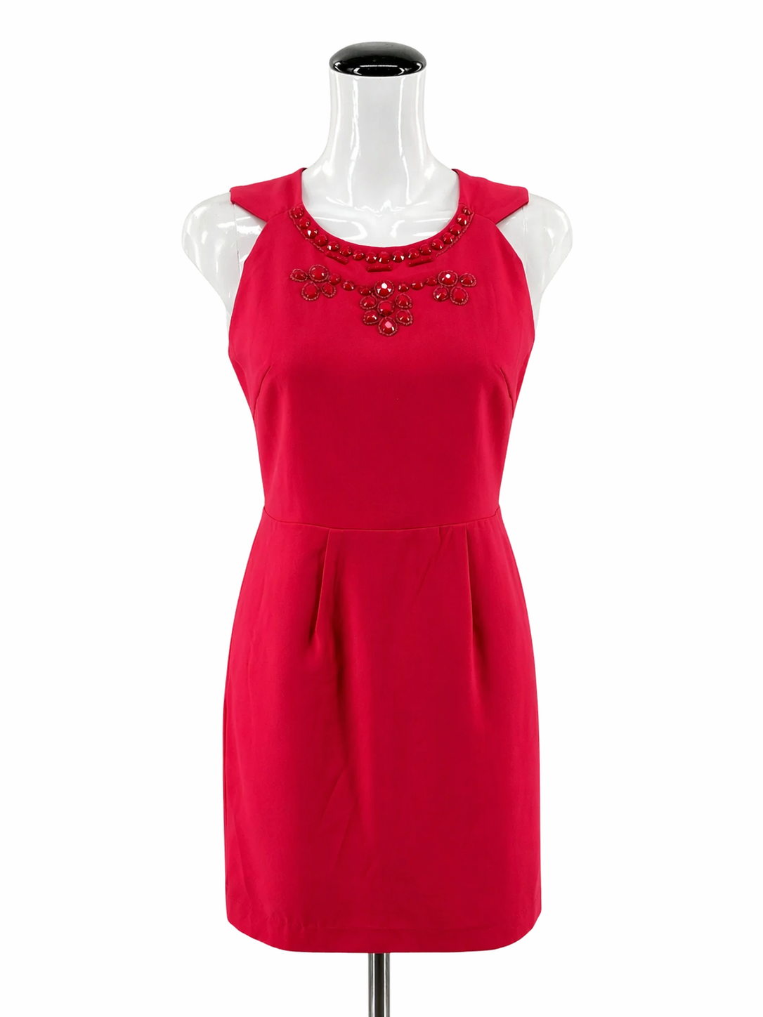 Esley Pink Dress Pink Jewels Pre-Owned Ladies New With Tags Dress - Size Small - Size S