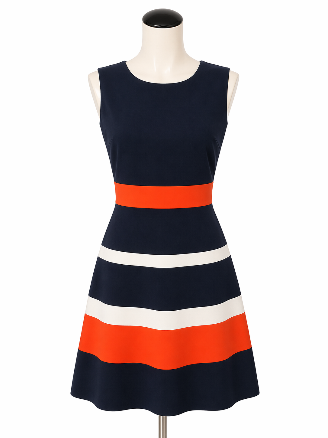 Tommy Hilfiger navy/white/orange Fit and Flare Women&