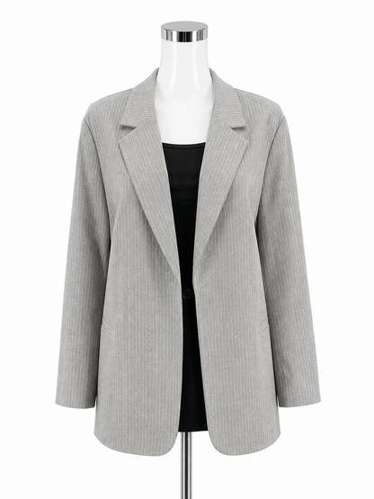 Public Desire Pale Blue Pinstripe Jacket – Women’s Size 10