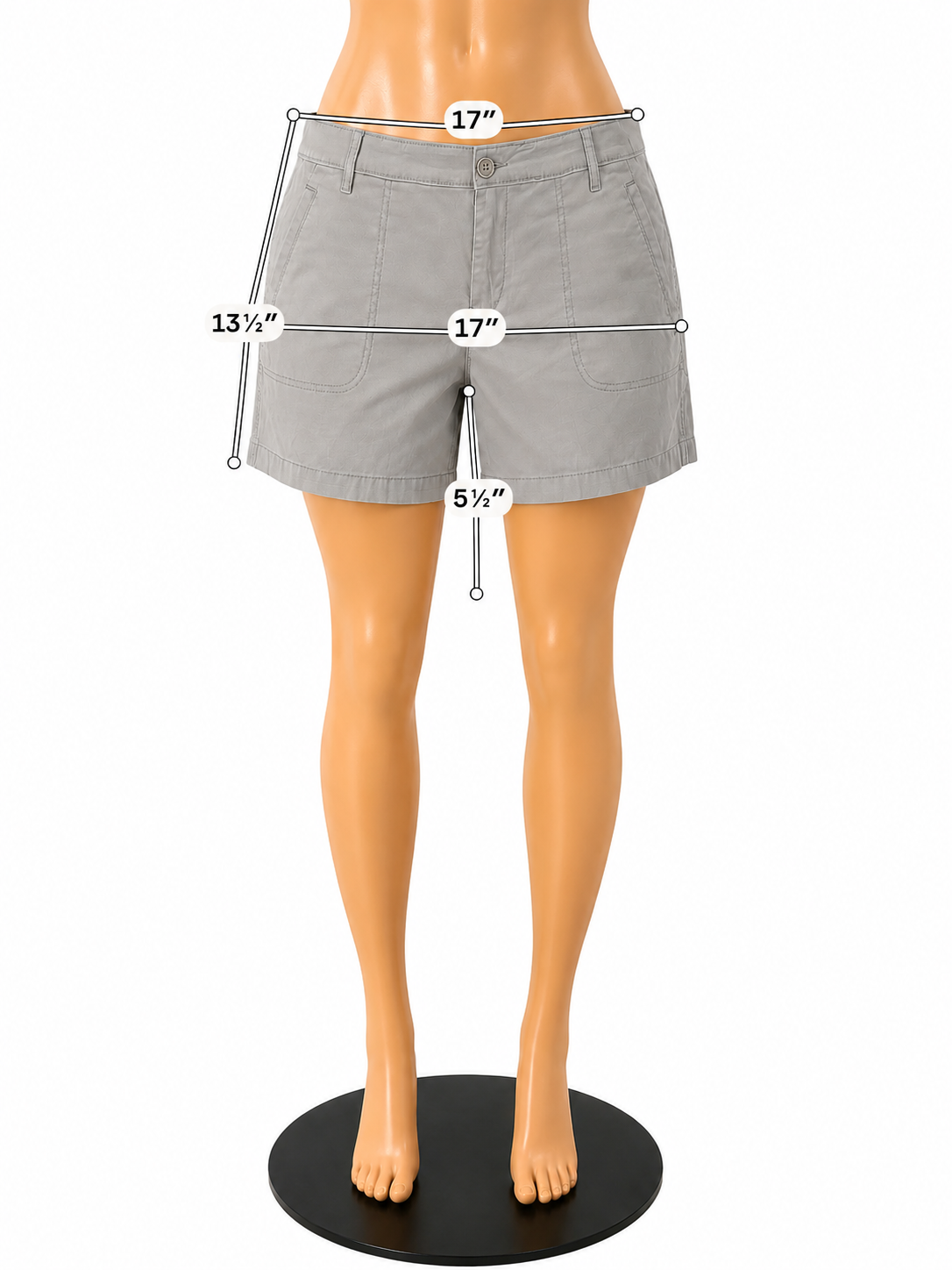Calvin Klein Size 12 Khaki Solid New With Tags Shorts