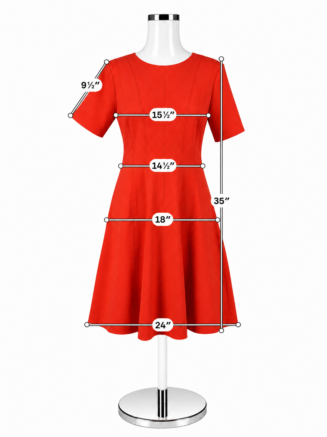 Banana Republic Size 6 Orange Solid Pre-Owned Ladies Dress