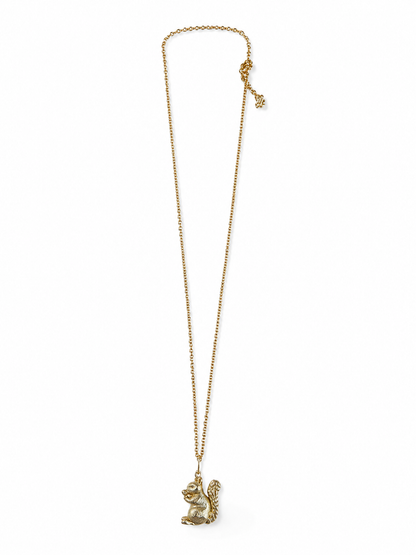 Talbots Gold squirrel Necklace