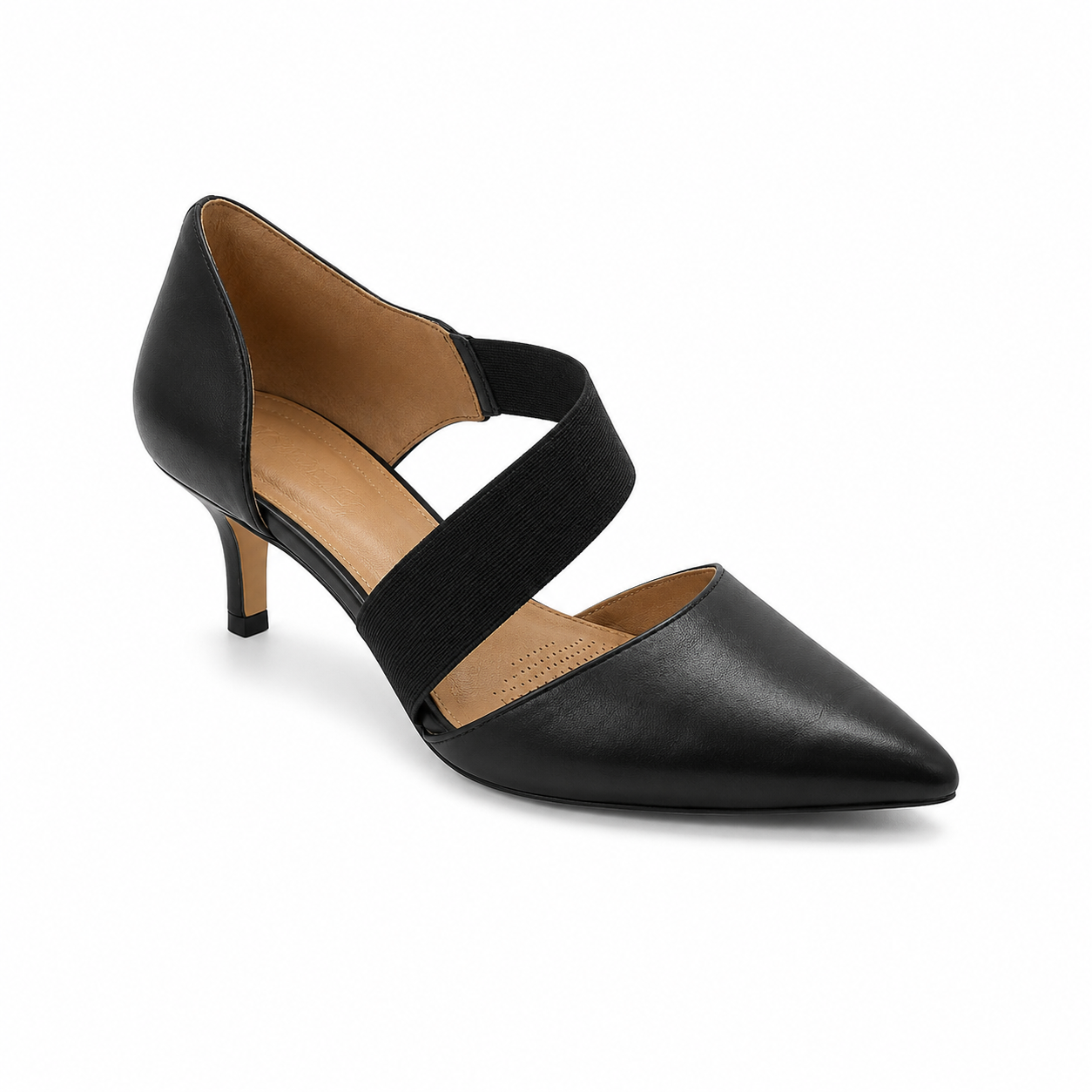 Corso Como Size 6.5 Black Solid Pre-Owned Ladies Heel