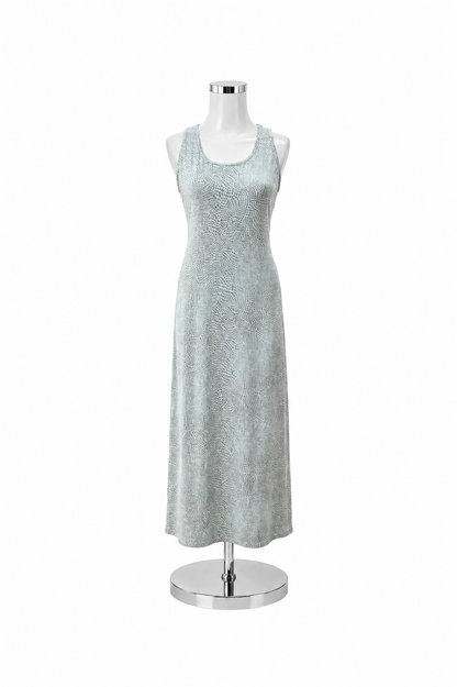 J. McLaughlin Catalina Cloth Maxi Dress Mint Pebble Print Size Small - ONLINE ONLY