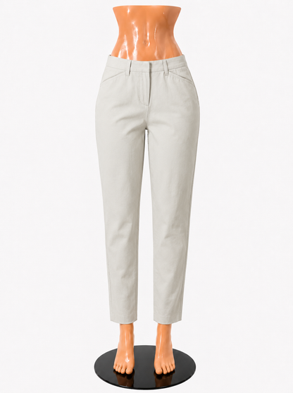 White House Black Market The Slim Ankle Pants Curvy Fit Size 2 Gray - ONLINE ONLY