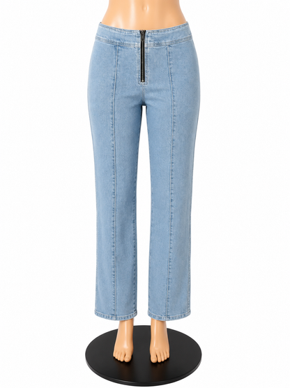 BDG (Urban Outfitters) BDG High-Waisted Seamed Flare Jeans Light Wash Size 2 - ONLINE ONLY