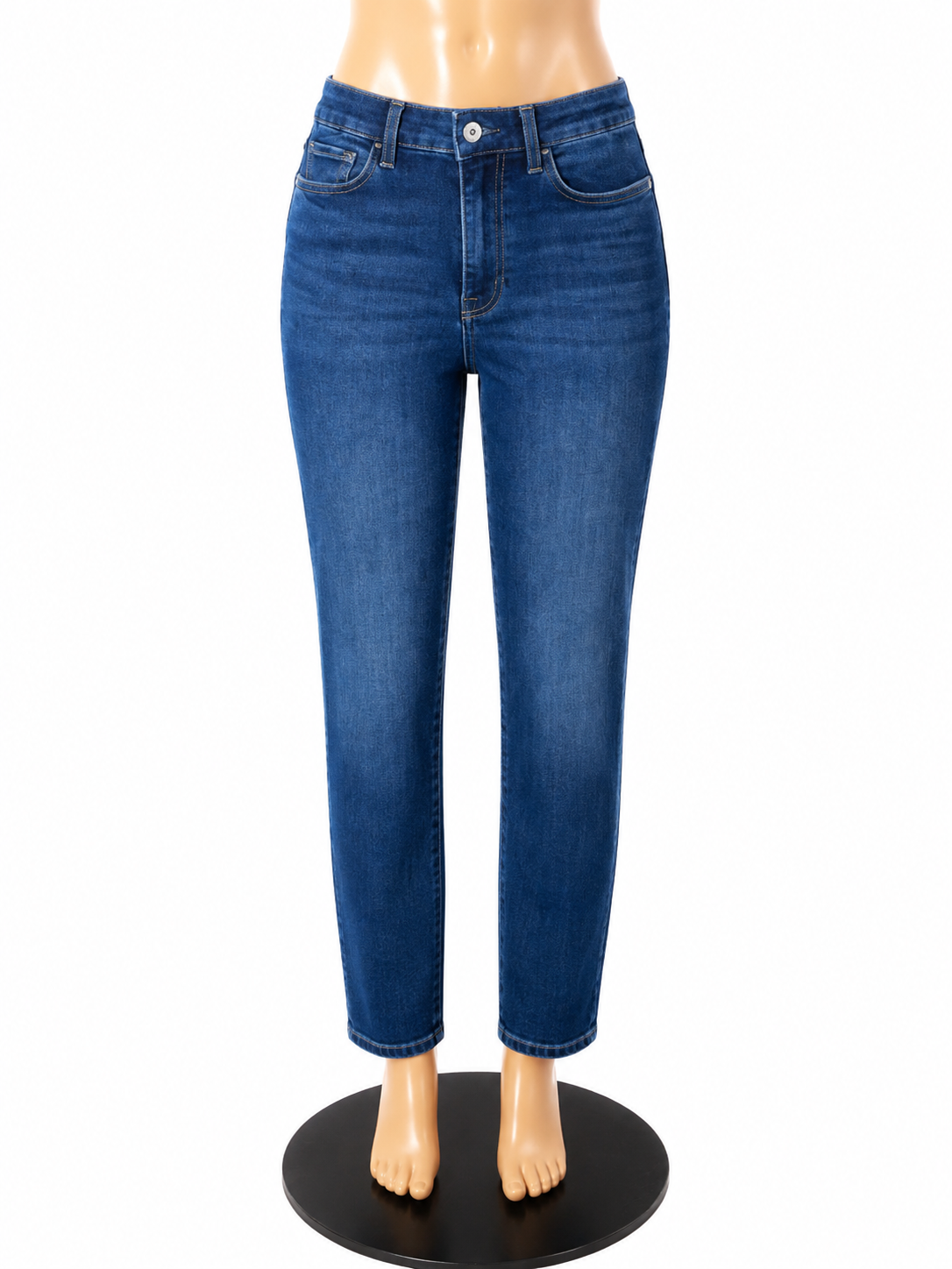 7 For All Mankind Jeans Womens Size 8 Classic Blue Denim Pre-Owned - ONLINE ONLY