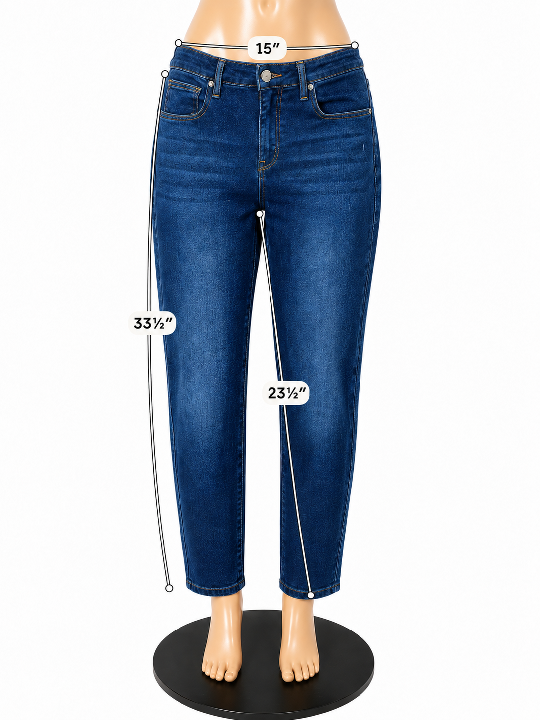 Good American Good Cigarette Crop High Rise Jeans Size 12/31 - ONLINE ONLY