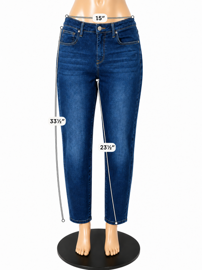 Good American Good Cigarette Crop High Rise Jeans Size 12/31 - ONLINE ONLY