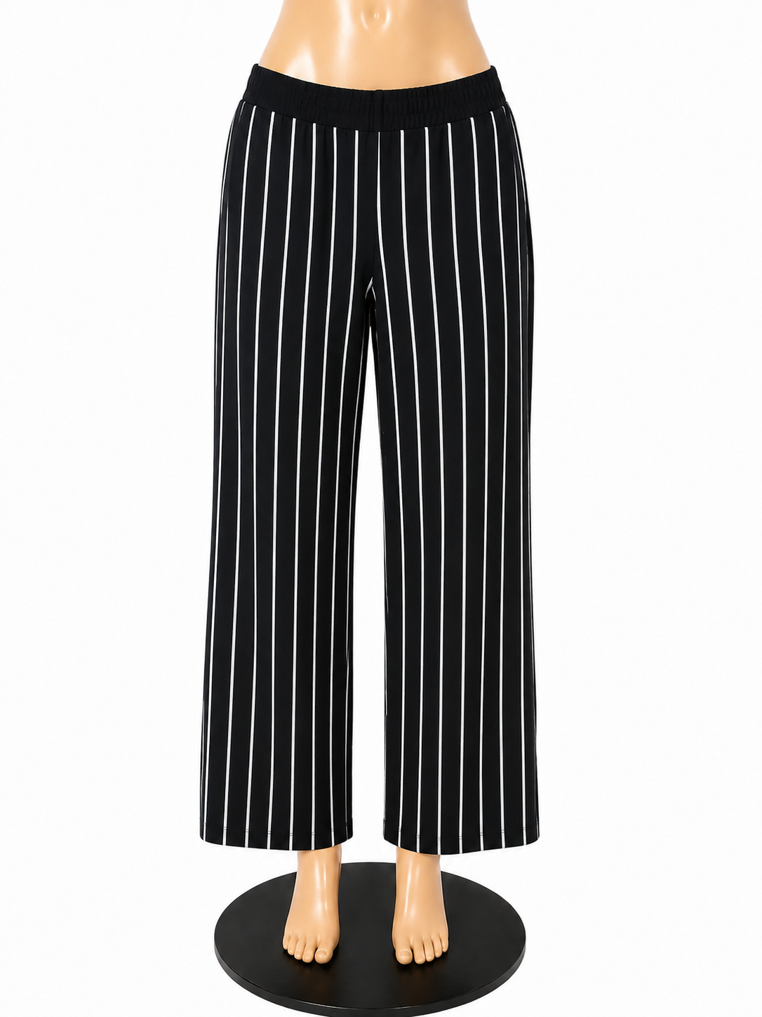 Michael Tyler Pinstripe Wide Leg Pull-On Pants | Size SP NWT- ONLINE ONLY