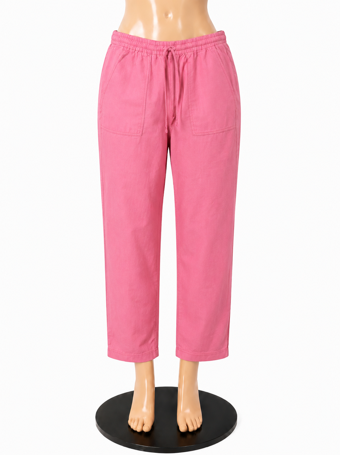 J. Crew Coral Linen Blend Drawstring Pants | Size Medium Tall - ONLINE ONLY