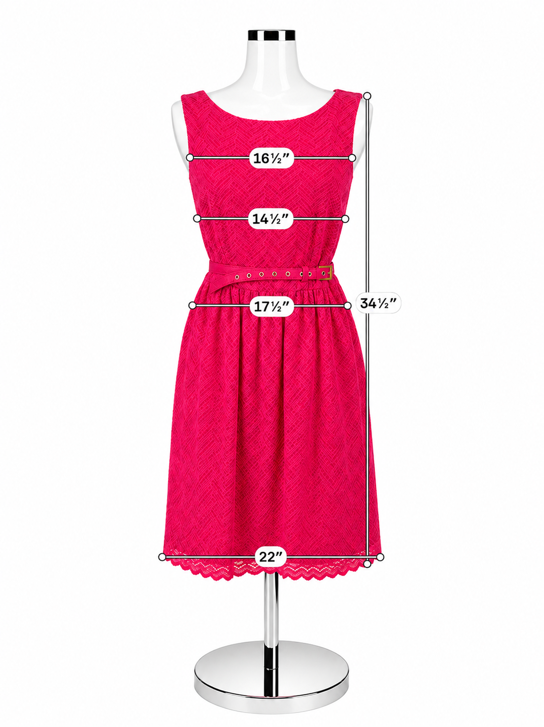 Trina Turk Alcie Pink Lace Netting Sheath Dress Size 10