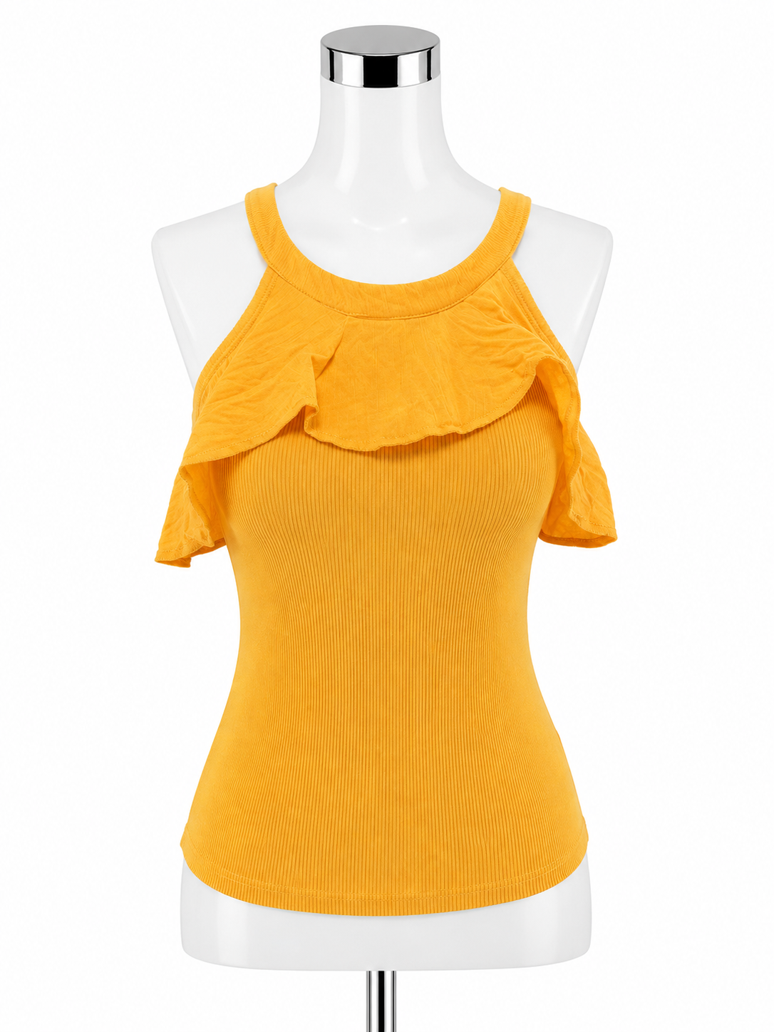 Maeve by Anthropologie Ruffle Cold Shoulder Top Size XS - ONLINE ONLY