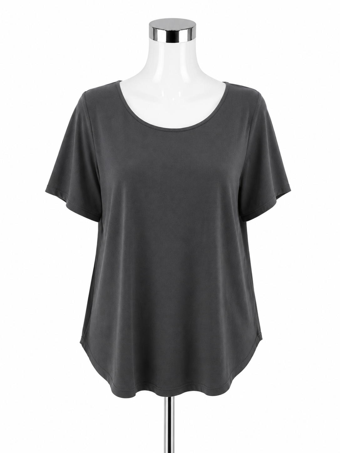 Philosophy Woman by Republic Clothing Philosophy Woman Black High-Low Pleated Back Top Size 1X NWT - ONLINE ONLY