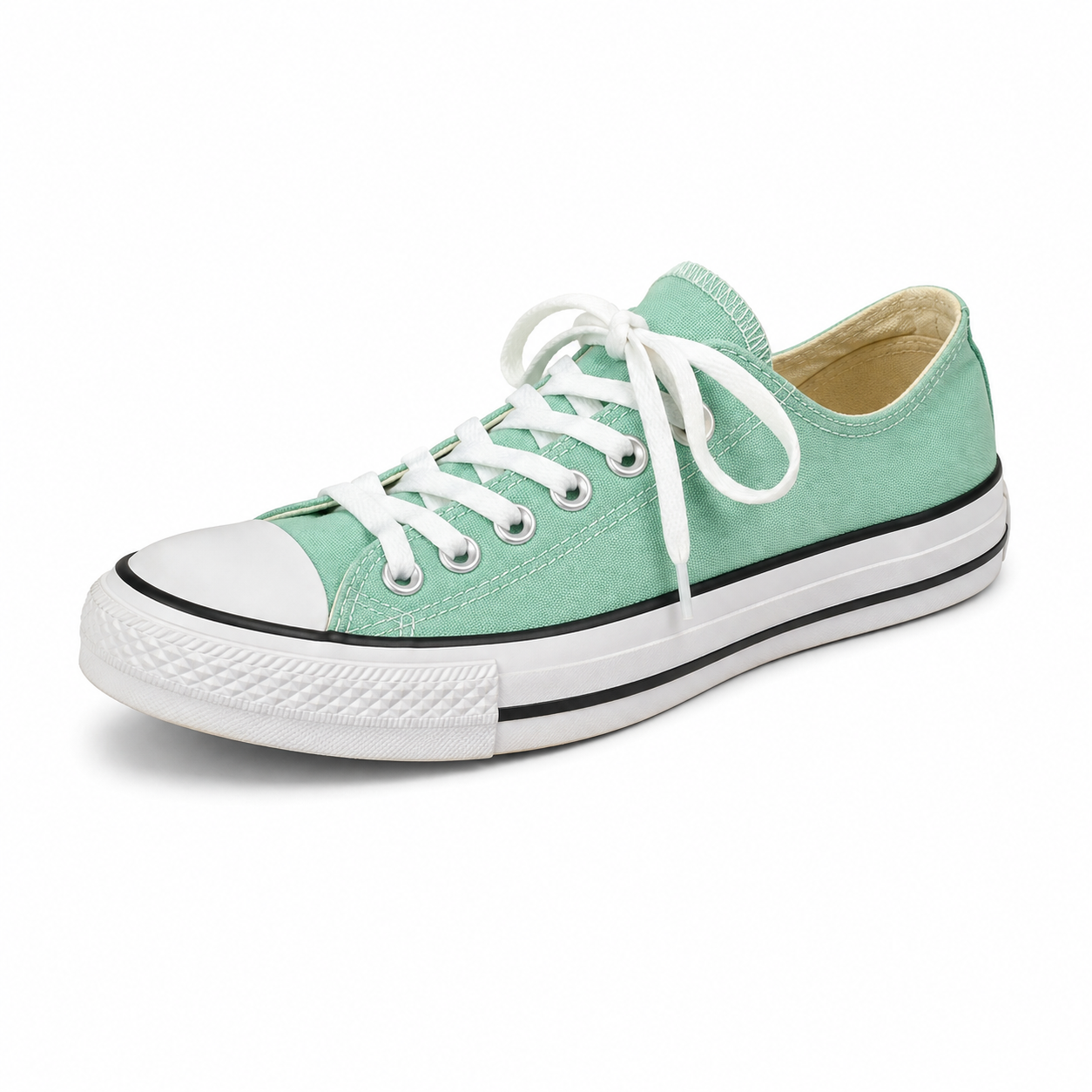 Converse Chuck Taylor All Star Low Top Sneakers Mint Green Women&