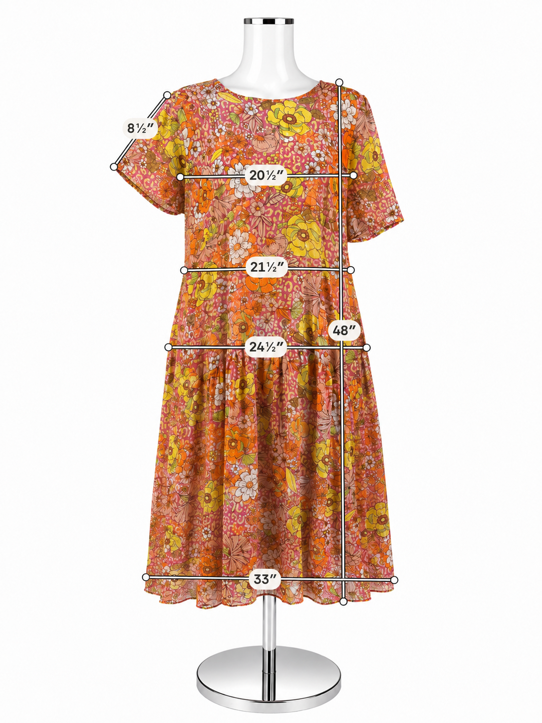 Never Fully Dressed Vienna Floral Wrap Dress UK 16 / US 12 NWT