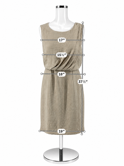 Alfani Tan Solid Dress – Women’s Size 8