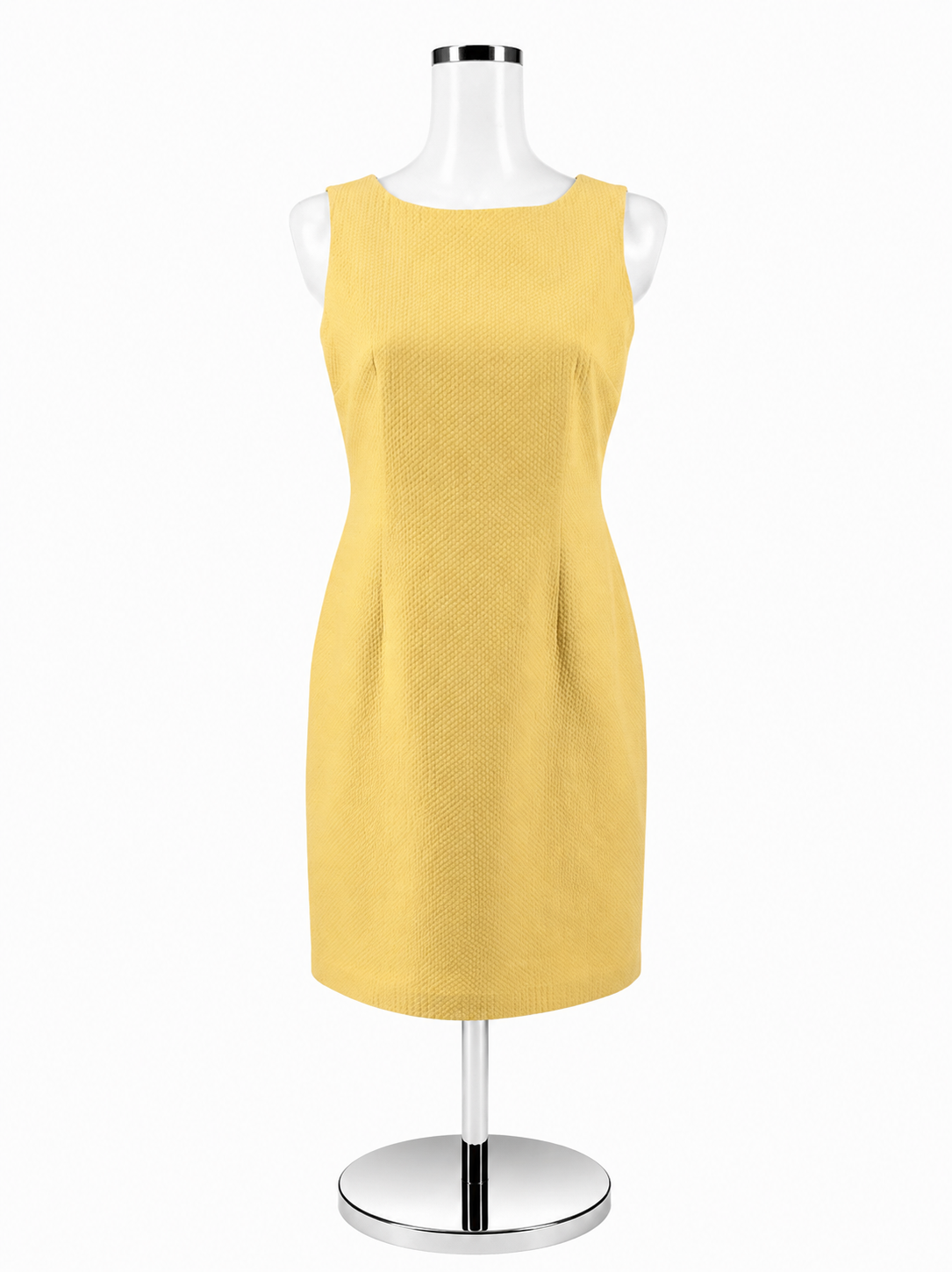 Talbots Yellow Textured Dress – Women’s Size 8 Petite