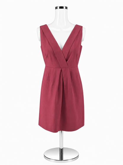J.Crew Mauve Solid Pre-Owned Ladies Dress – Women’s Size 8- ONLINE ONLY