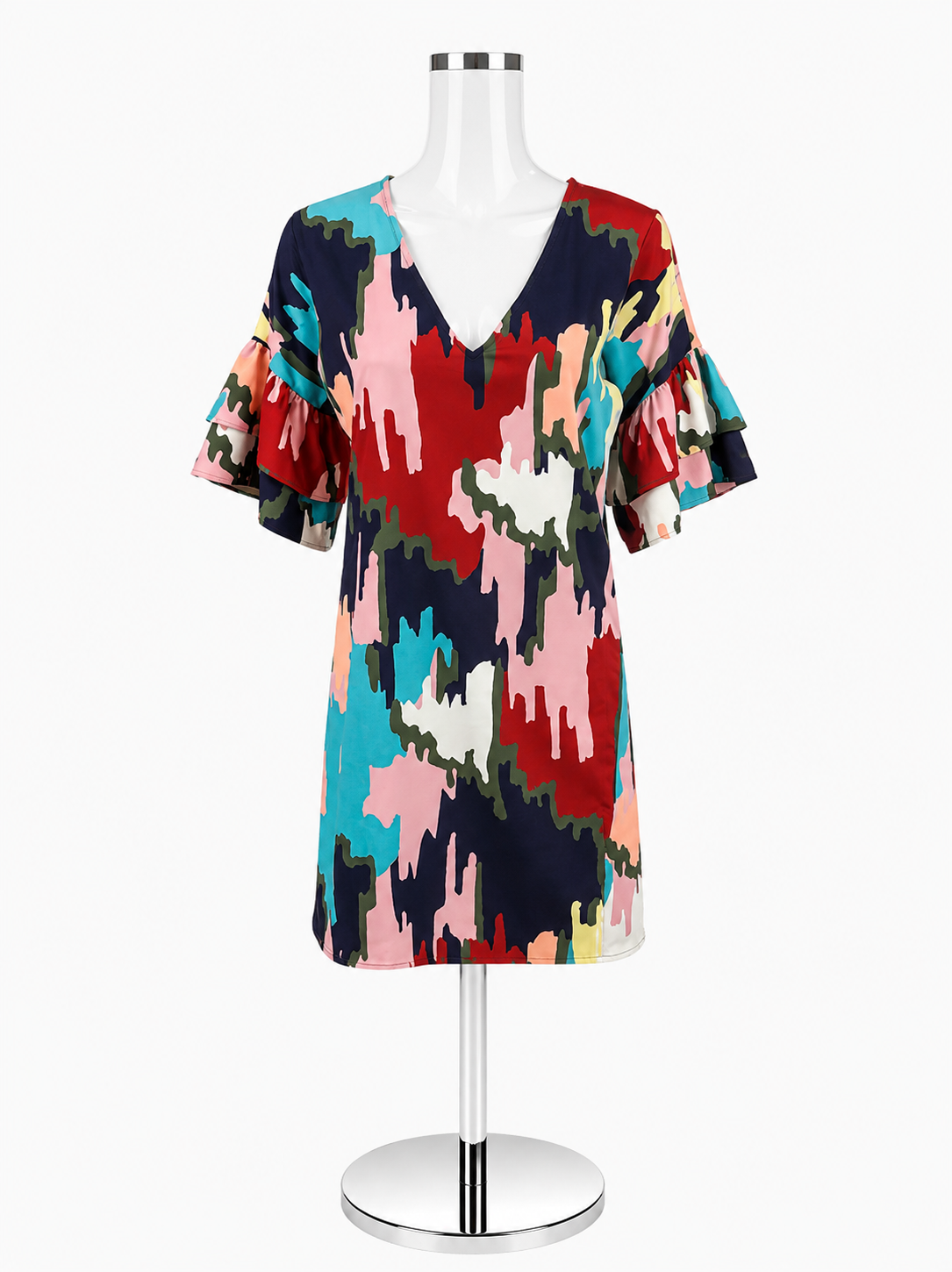 Crosby Multicolor Print Dress – Women’s Size Small - ONLINE ONLY