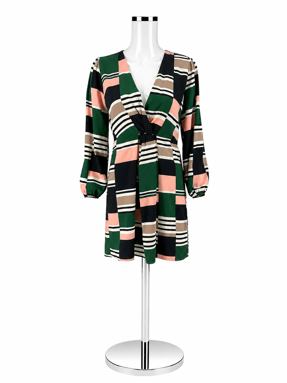 Lost + Wander Green Multicolor Print Dress – Women’s Size Medium - ONLINE ONLY