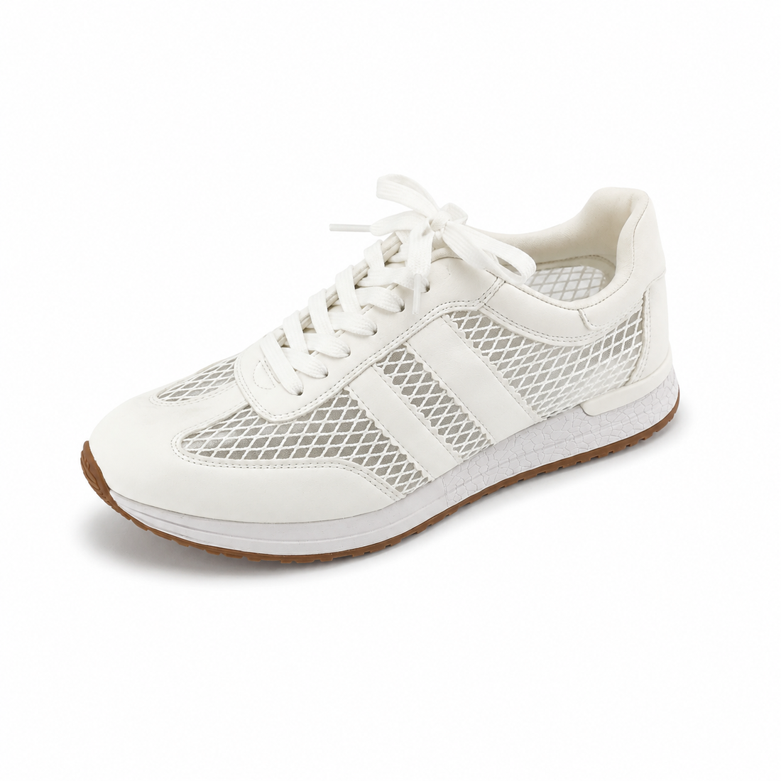 Dolce Vita Zina Retro Mesh Sneakers White Gum Sole | Size 9 | NWT