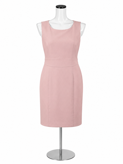 Kasper Pink Sleeveless Sheath Dress Size 10P