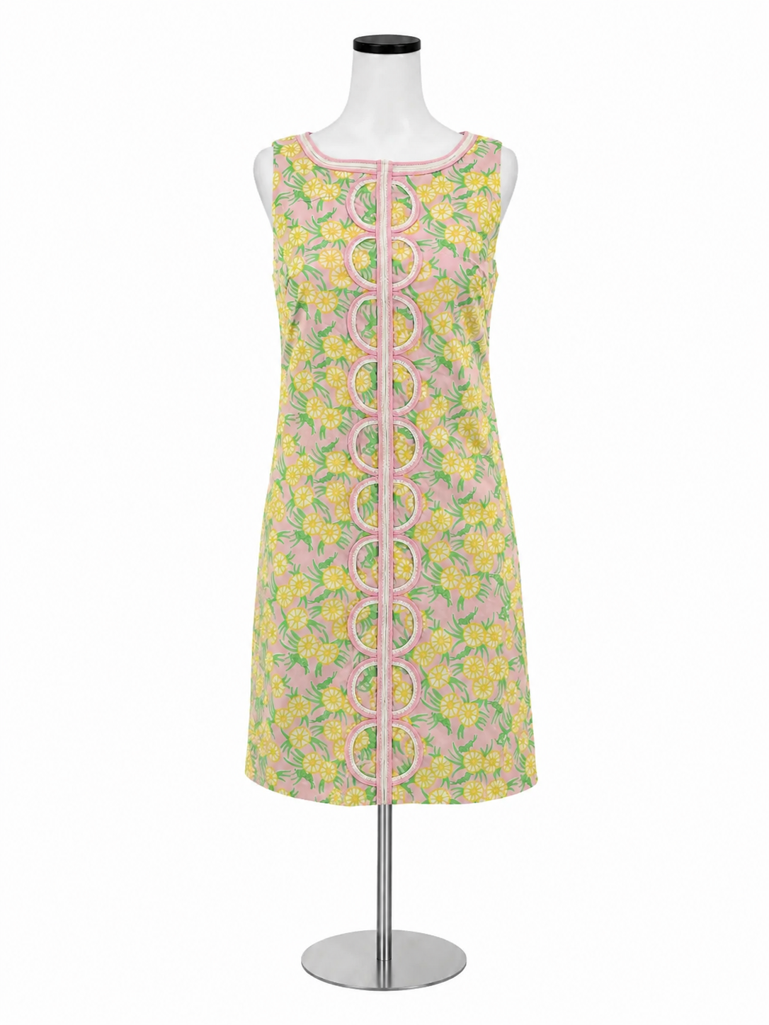 Lilly Pulitzer Jane Shift Dress Size 0 Mai Tai Pineapple Print