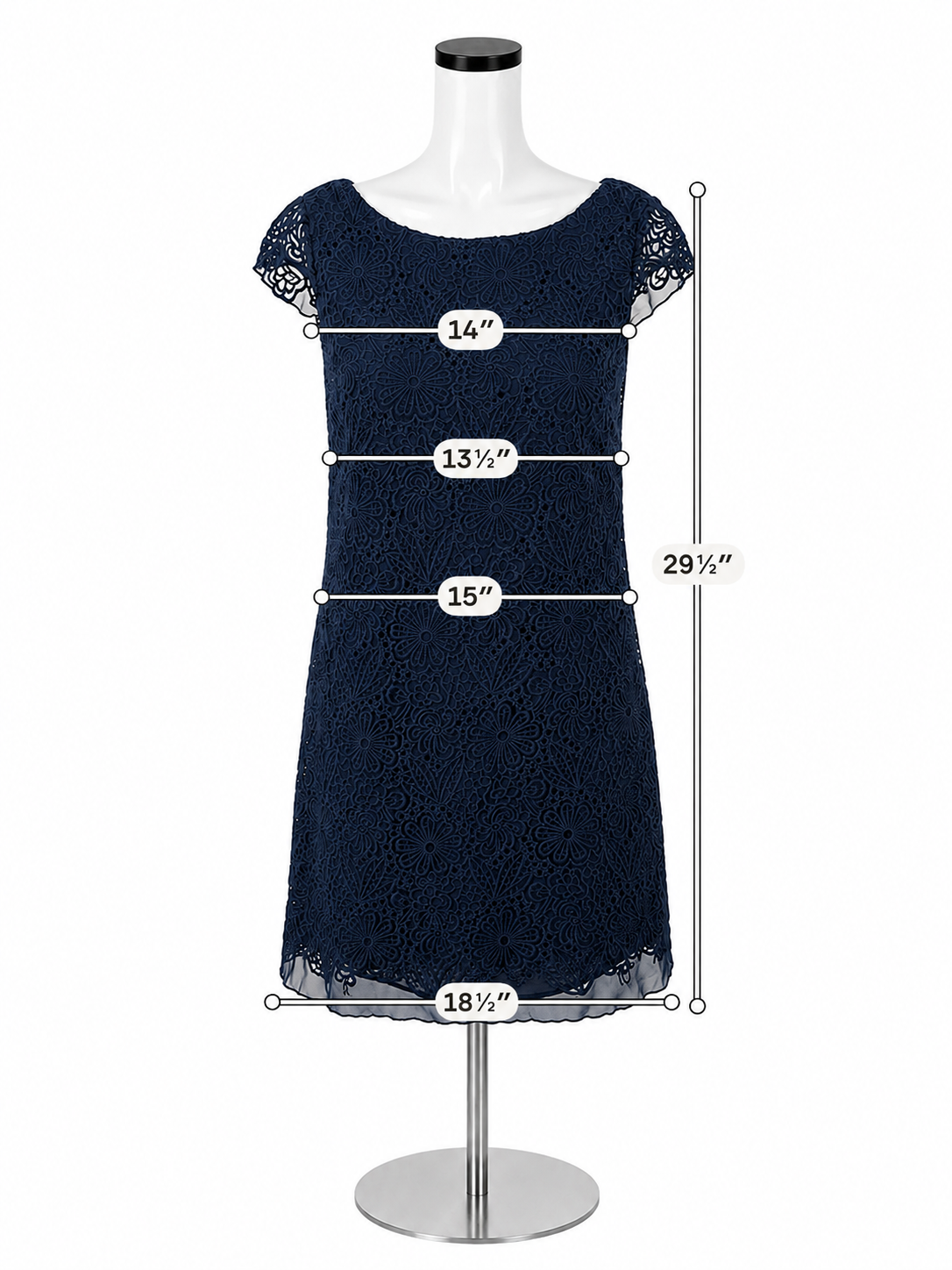 Lilly Pulitzer Rooney Black Floral Lace Cap Sleeve Cocktail Dress
