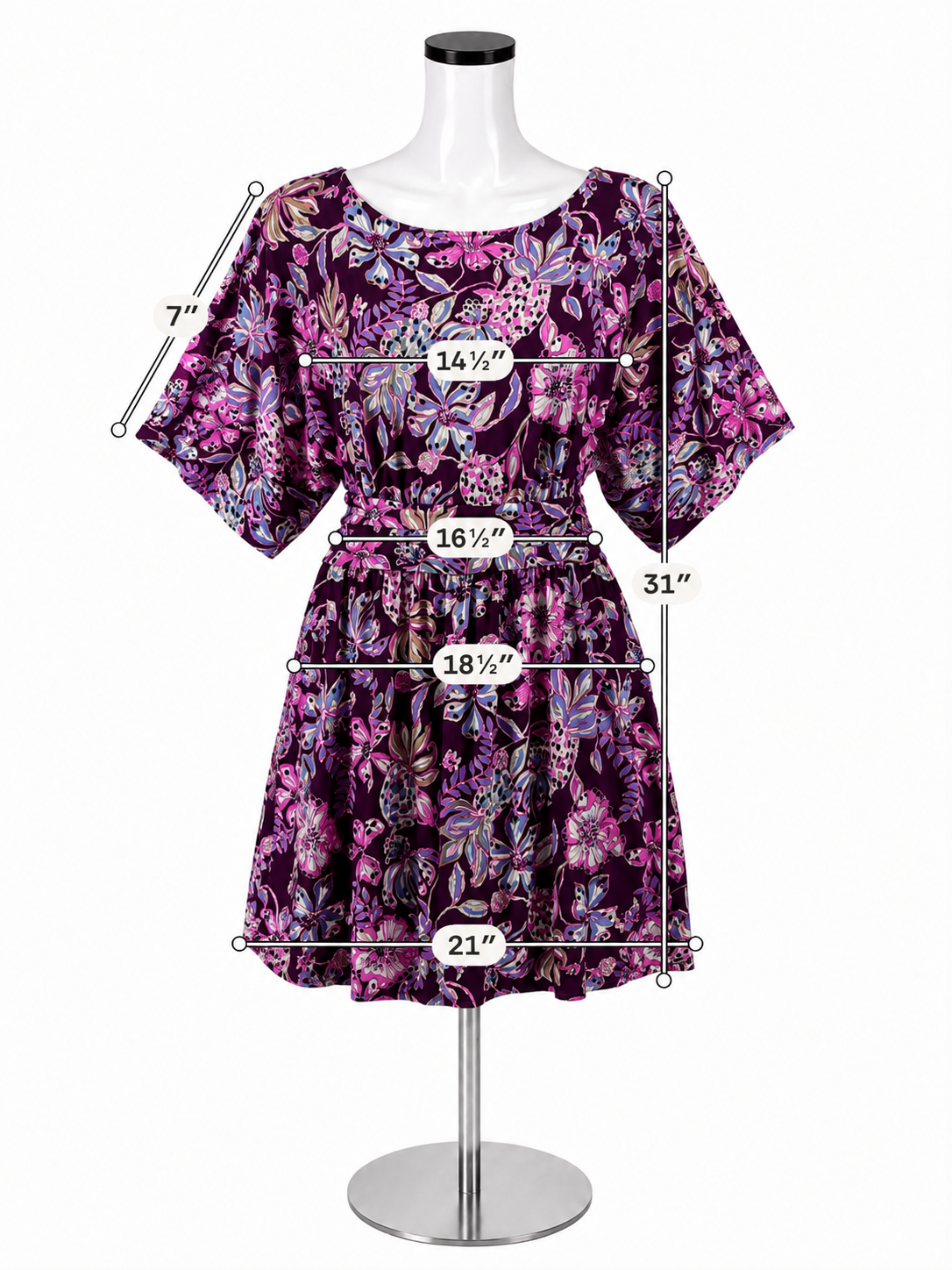 Lilly Pulitzer Ali V-Neck Dress Bay Dreamin Floral Tie Waist Size Large