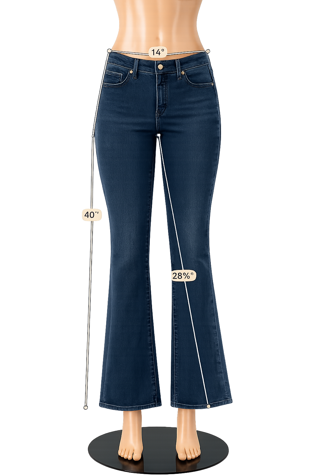 Express Size 10 Blue Solid Pre-Owned Ladies Jeans